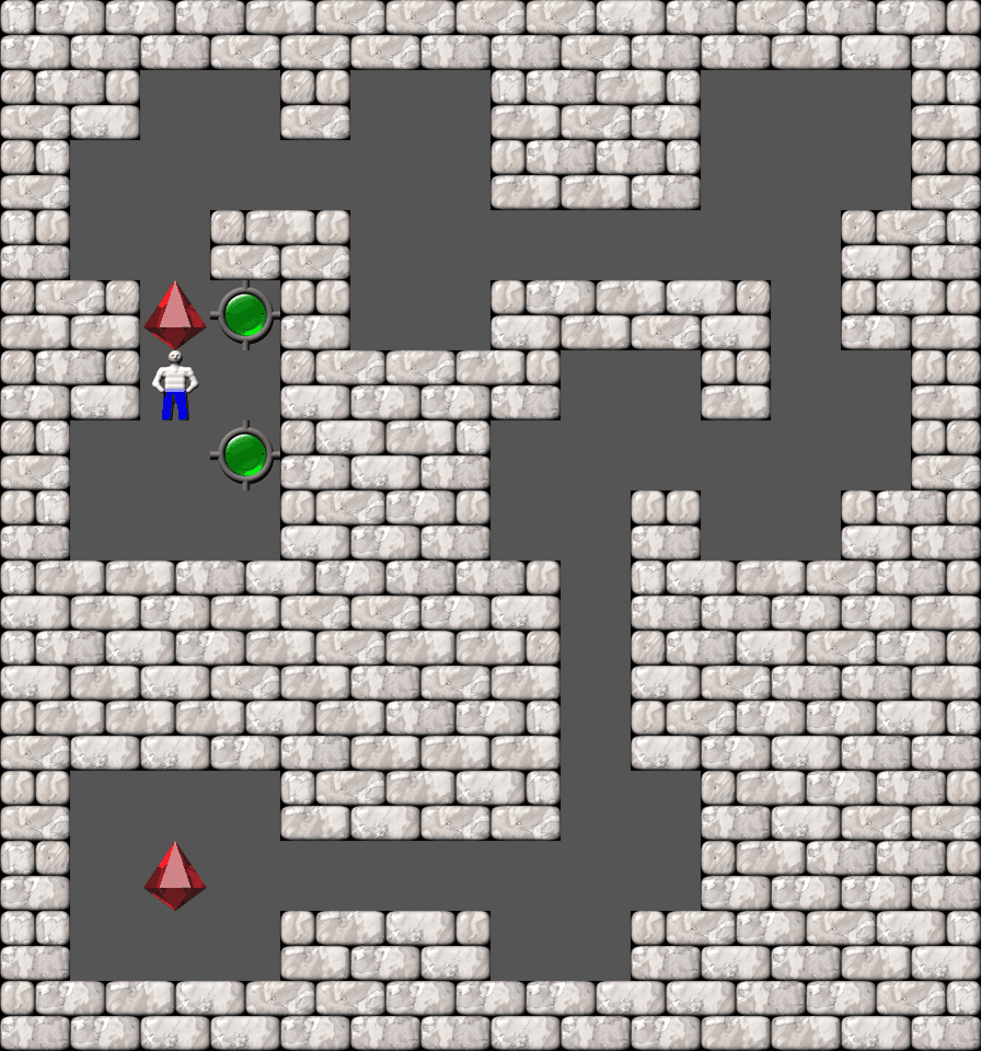 Сокобан More Bugs collections уровень 318